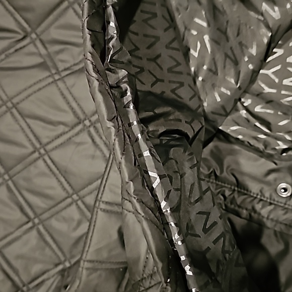 Marc New York Andrew Marc lightweight black puffer jacket like new Men XL - Picture 8 of 8